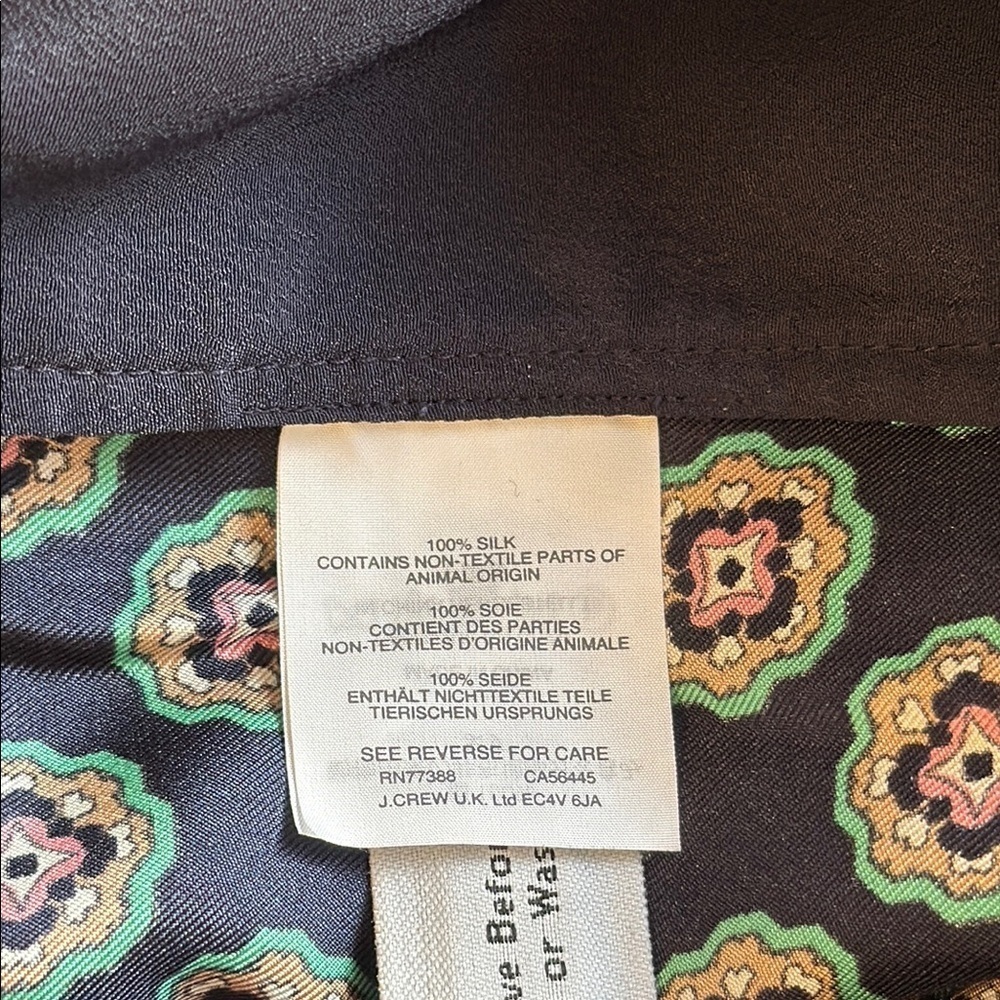 J Crew Cropped Silk Pants - Picture 8 of 10